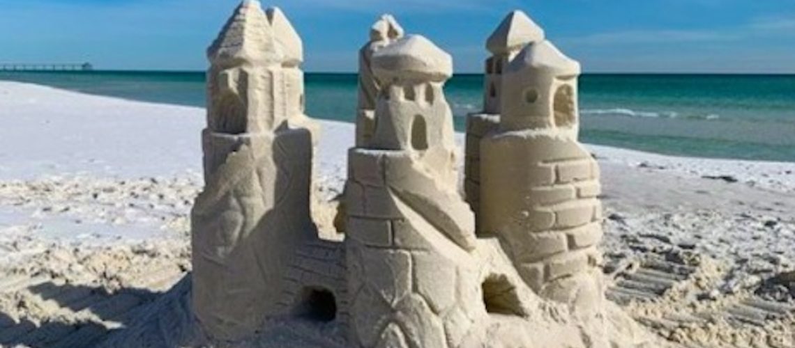 Sandcastle on Beach2